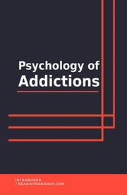 Psychology of addictions cover image