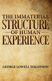 The immaterial structure of human experience cover image