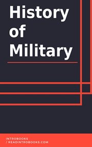 History of military cover image