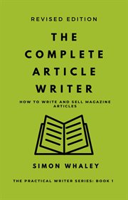 The complete article writer cover image