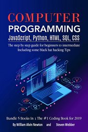 Computer programming javascript, python, html, sql, css cover image