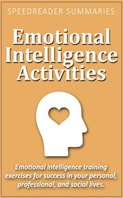 Emotional intelligence activities: emotional intelligence training exercises for success in your cover image