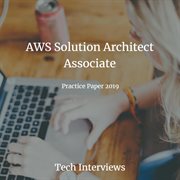 Aws solution architect certification exam practice paper 2019 cover image
