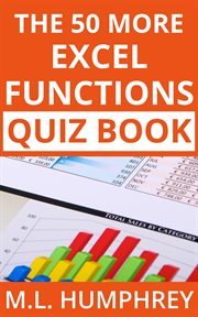 The 50 more excel functions quiz book cover image
