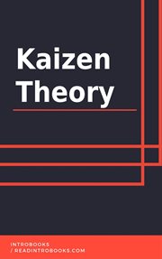 Kaizen theory cover image
