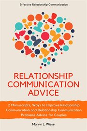 Relationship communication advice cover image