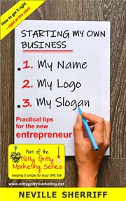 Starting my own business: my name, logo and slogan cover image