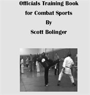 Officials training book for combat sports cover image