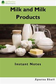 Milk and milk products: instant notes cover image