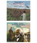 Harriet Tubman ; : Frederick Douglass : a picture book cover image