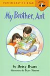 My brother, Ant cover image