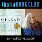 Gilead by marilynne robinson cover image