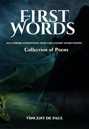 First words (collection of poems) cover image
