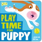 Play time for puppy cover image
