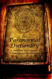 The paranormal dictionary cover image