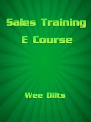 Sales training ecourse cover image