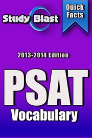 Study blast psat vocabulary prep cover image