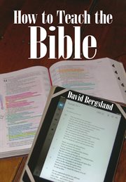 How to teach the bible cover image