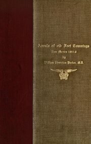 New mexico 1867-1868 annals of old fort cummings cover image