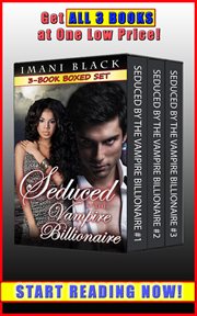 Seduced by the vampire billionaire 3-book boxed set bundle cover image