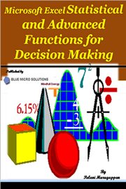 Microsoft excel statistical and advanced functions for decision making cover image