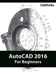 AutoCAD 2016 for beginners cover image
