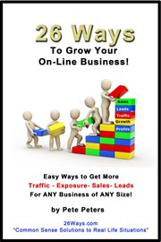 26 ways to grow your online business cover image