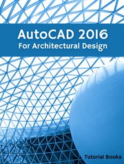 Autocad 2016 for architectural design cover image