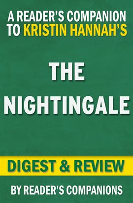 Cover image for The Nightingale by Kristin Hannah | Digest & Review