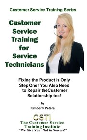 Customer service training for service technicians cover image