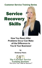 Service recovery skills cover image