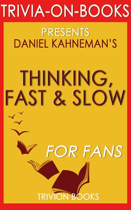 Cover image for Thinking, Fast and Slow: By Daniel Kahneman