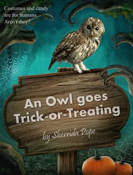 Cover image for An Owl Goes Trick-or-Treating