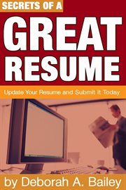 Secrets of a great resume cover image