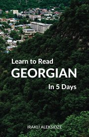 Learn to read georgian in 5 days cover image