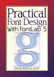 Practical font design with fontlab 5 cover image