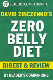 Zero belly: lose up to 16 lbs. in 14 days! diet by david zinczenko cover image