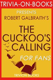 The cuckoo's calling:(cormoran strike) by robert galbraith cover image
