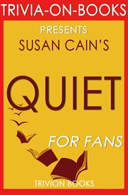 Quiet: the power of introverts in a world that can't stop talking by susan cain cover image