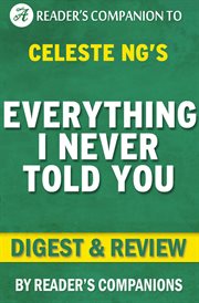 Everything i never told you: by celeste ng cover image