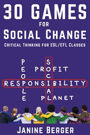 30 games for social change. Critical Thinking for ESL/EFL Classes cover image