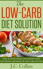 The low-carb diet solution cover image