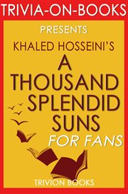 A thousand splendid suns by khalid hosseini cover image