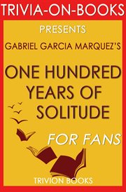 One hundred years of solitude by gabriel garcia marquez cover image