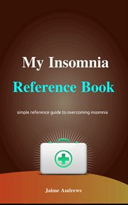 My insomnia reference book cover image