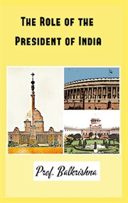 The role of the president of india cover image