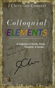 Colloquial elements cover image