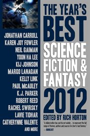 The year's best science fiction & fantasy cover image