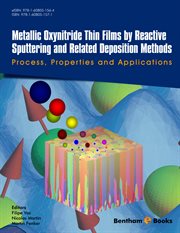 Metallic Oxynitride Thin Films By Reactive Sputtering and Related Deposition Methods: Process, Pr cover image