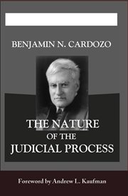 The Nature of the Judicial Process cover image